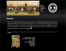 Tablet Screenshot of fieldofglory.net